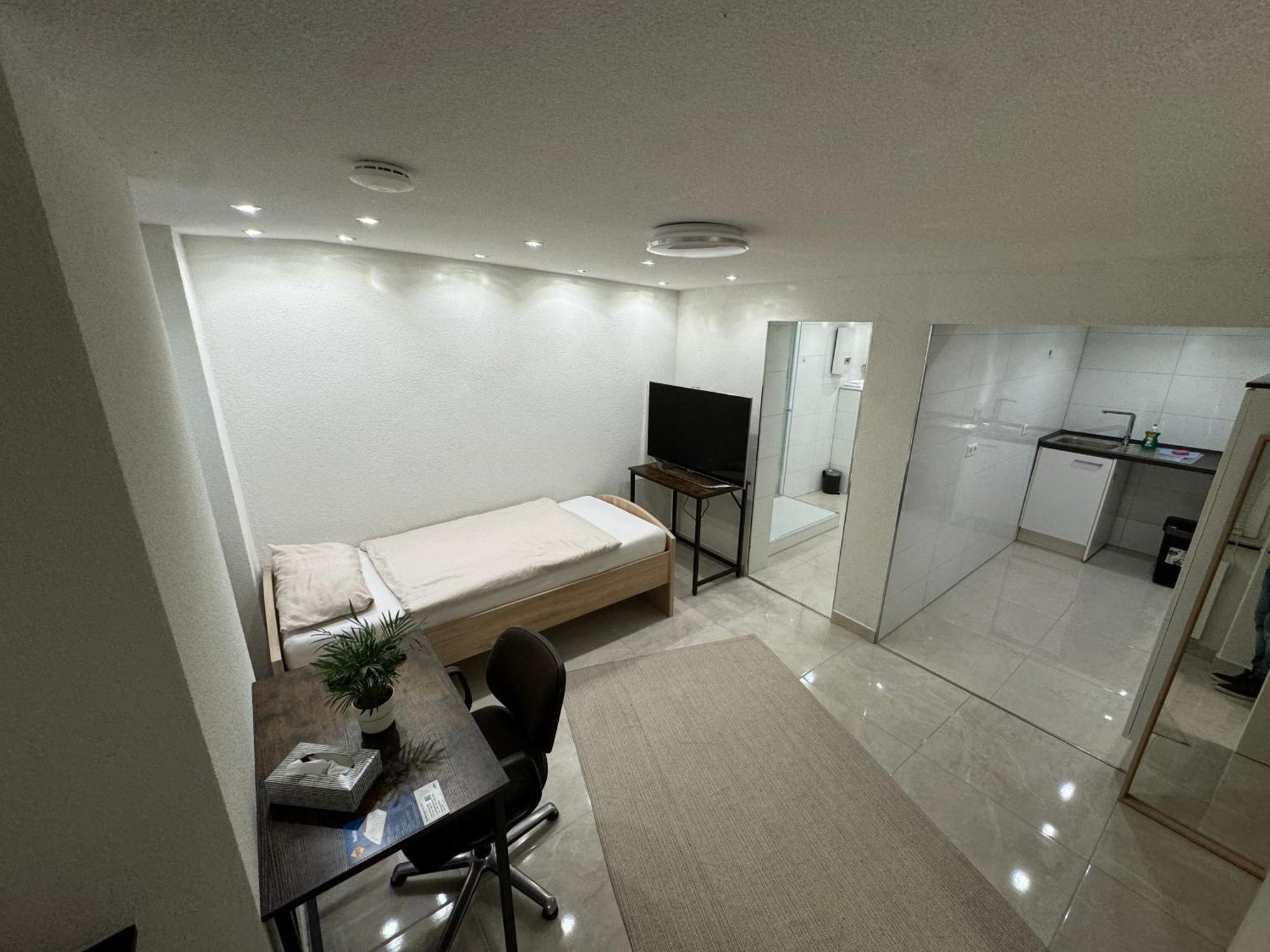 City Apartment Stadtwohnung Mit Kueche Und Netflix Nahe Bahnhof Sinsheim Buitenkant foto